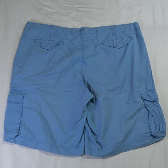 Buffalo David Bitton 46 x 12" Light Blue Cargo Shorts - Picture 5 of 5